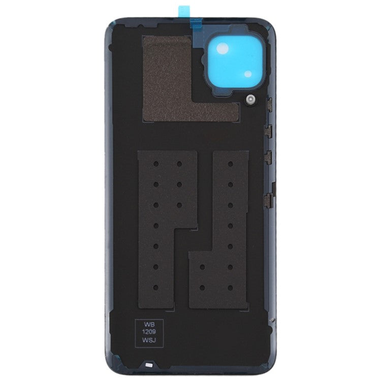 For Huawei P40 lite 4G Battery Housing with Adhesive Sticker + Camera Lens Cover - Green