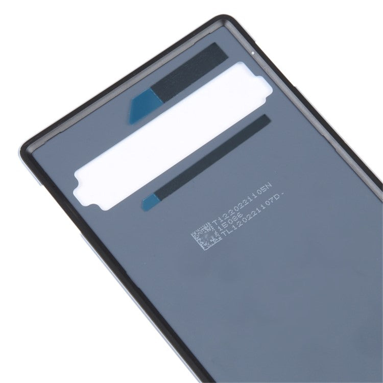 For Google Pixel 7a GWKK3 / GHL1X / G0DZQ / G82U8 OEM Back Battery Housing Cover Replacement Part - White