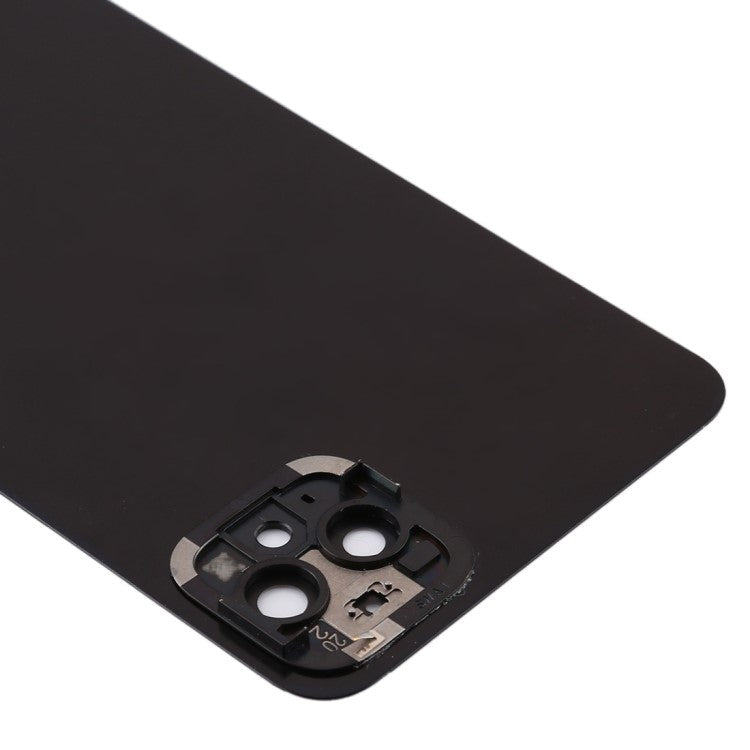 For Google Pixel 4 OEM Battery Back Cover Rear Door Housing Replacement with Camera Lens Ring Cover - Orange
