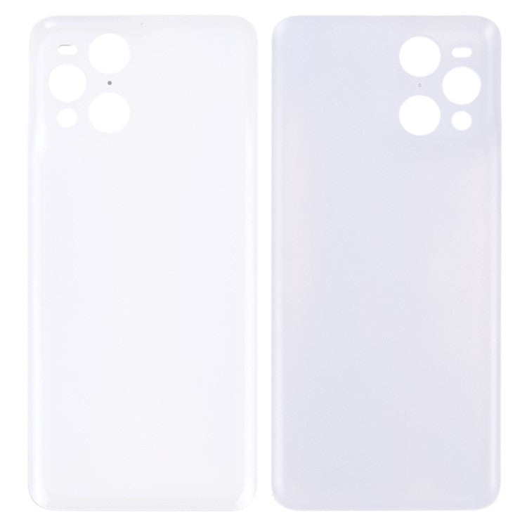 For Oppo Find X3 / Find X3 Pro Back Battery Housing Cover Replacement Part - White
