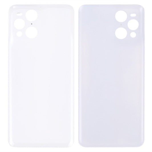 For Oppo Find X3 / Find X3 Pro Back Battery Housing Cover Replacement Part - White