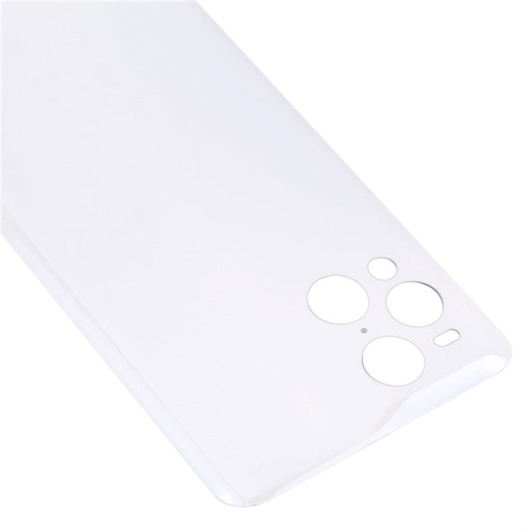 For Oppo Find X3 / Find X3 Pro Back Battery Housing Cover Replacement Part - White