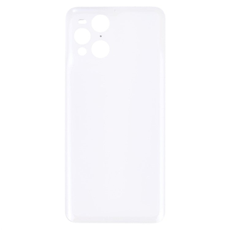 For Oppo Find X3 / Find X3 Pro Back Battery Housing Cover Replacement Part - White