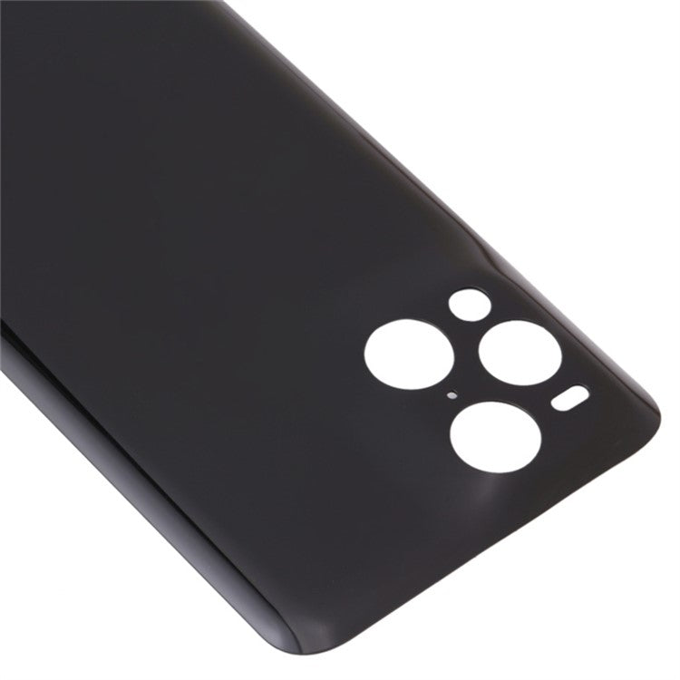 For Oppo Find X3 / Find X3 Pro Back Battery Housing Cover Replacement Part - Black