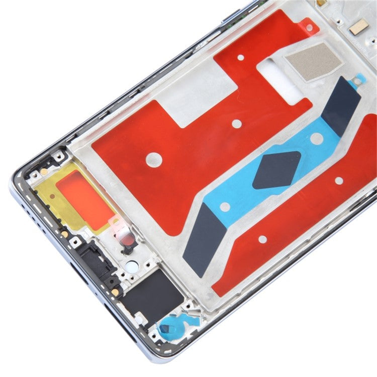 For Honor X40 5G OEM Middle Plate Frame Spare Part (without Logo) - Blue