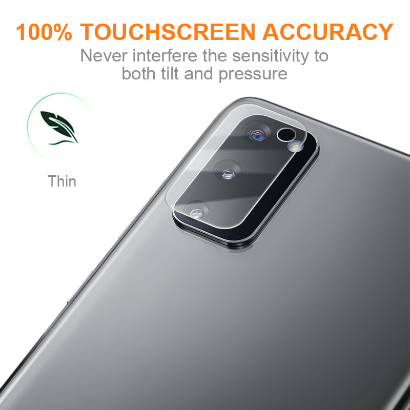 AMORUS For Samsung Galaxy S20 FE / S20 FE 5G / S20 FE 2022 / S20 Lite Camera Lens Protector Tempered Glass Film - Transparent