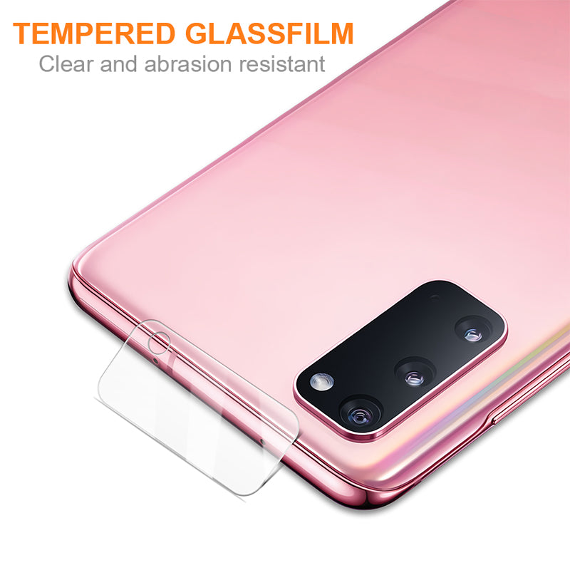 AMORUS For Samsung Galaxy S20 FE / S20 FE 5G / S20 FE 2022 / S20 Lite Camera Lens Protector Tempered Glass Film - Transparent