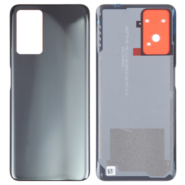 For Realme 9i 4G Back Battery Housing Cover Phone Replacement Part - Black