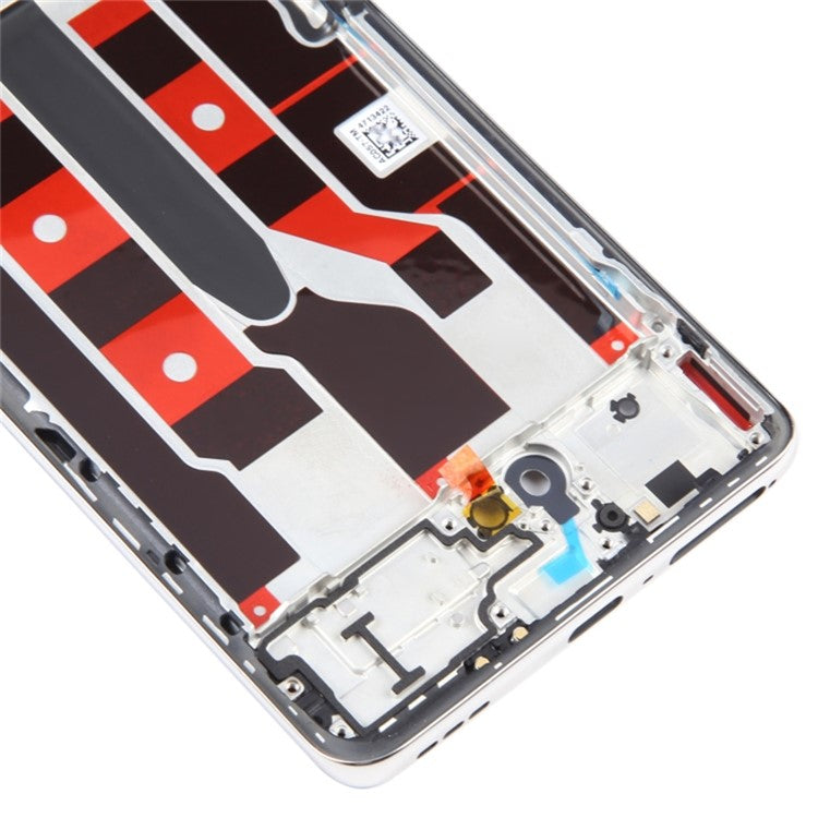 For Oppo A1 Pro 5G Middle Plate Frame Repair Part (A-Side) (without Logo) - Gold