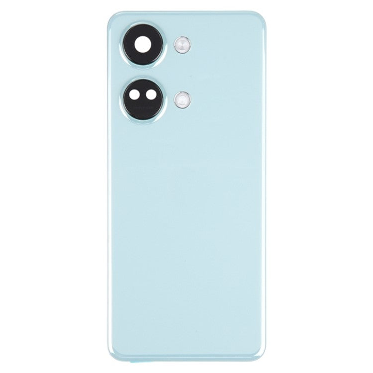 For OnePlus Ace 2V PHP110 OEM Cellphone Battery Housing with Adhesive Sticker + Camera Lens Cover - Green