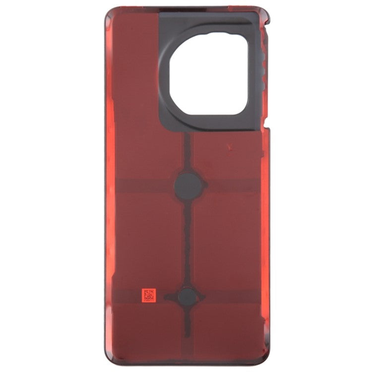 For OnePlus 11 5G PHB110, CPH2449, CPH2447, CPH2451 OEM Battery Housing with Adhesive Sticker - Black