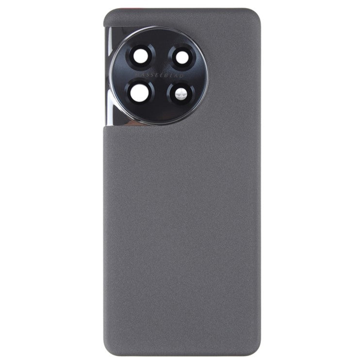 For OnePlus 11 5G PHB110 CPH2449 CPH2447 CPH2451 OEM Battery Housing with Adhesive Sticker + Lens Cover - Black