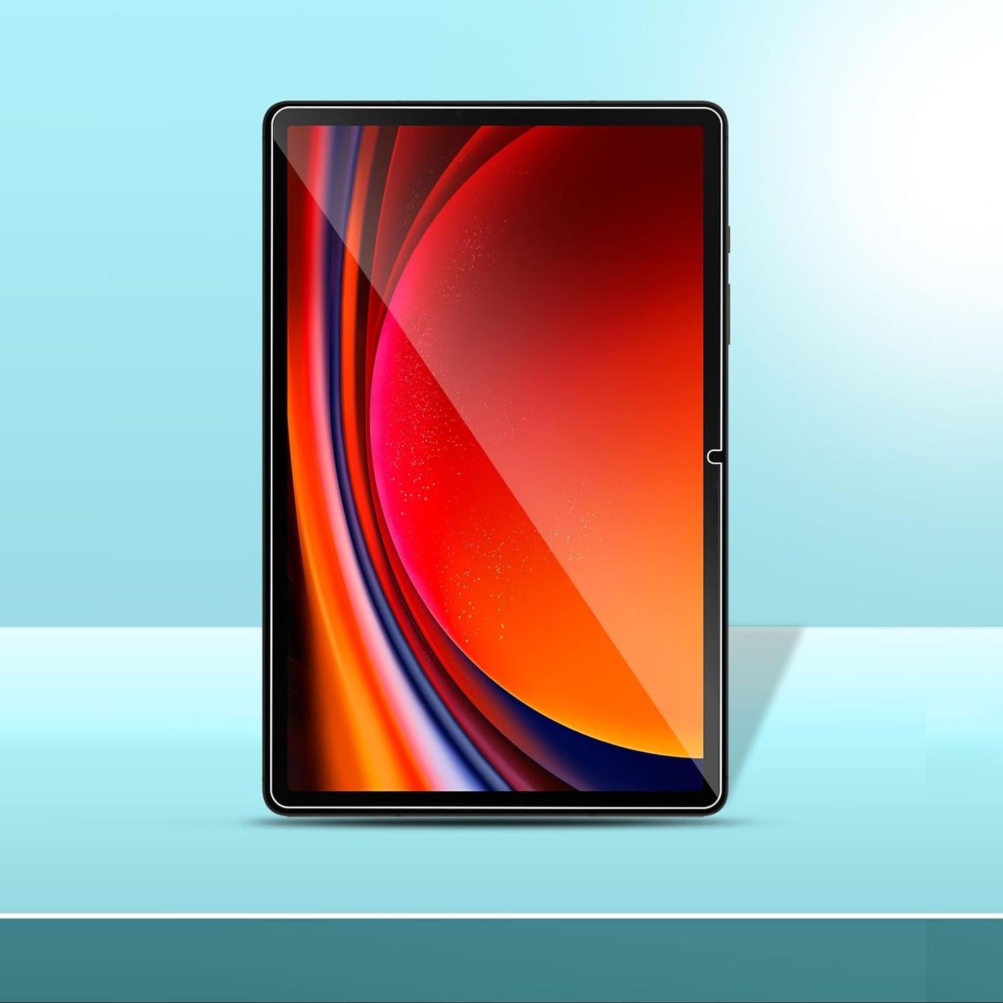 For Samsung Galaxy Tab S9 FE Tempered Glass Screen Protector 2.5D Straight Edge Film