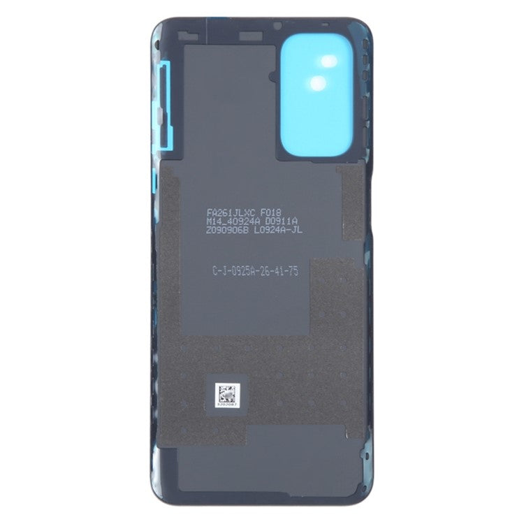 For Oppo A54 5G / A74 5G Battery Housing Back Cover Replacement Part - Silver