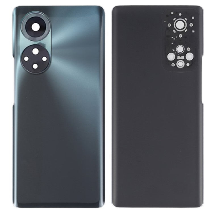 For Honor 50 Housing Battery Door Back Cover with Camera Ring Cover Phone Parts (without Logo) - Green