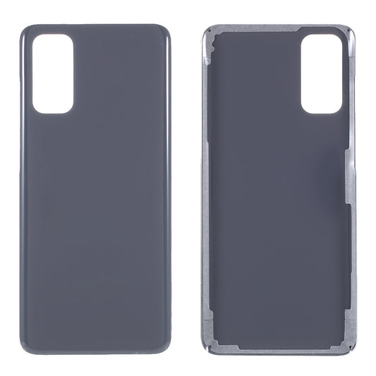 For Samsung Galaxy S20 4G G980  /  S20 5G G981 Battery Housing Cover with Adhesive Sticker (without Logo) - Grey