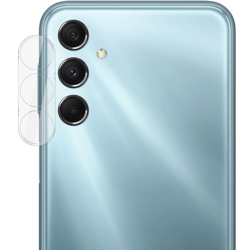 IMAK for Samsung Galaxy M34 5G / F34 5G Integrated Camera Lens Film Tempered Glass Lens Protector + Acrylic Lens Cap