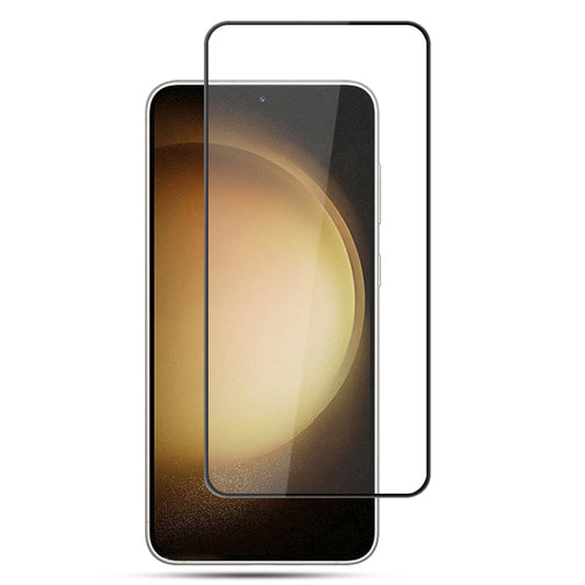 AMORUS For Samsung Galaxy S24+ Tempered Glass Screen Protector 9H Full Glue Phone Film - Black
