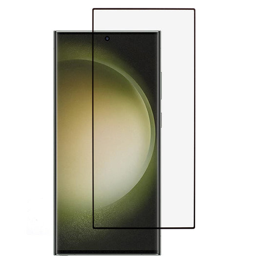 For Samsung Galaxy S24 Ultra Full-Screen Tempered Glass Film with Silk Printing, Fingerprint Unlock