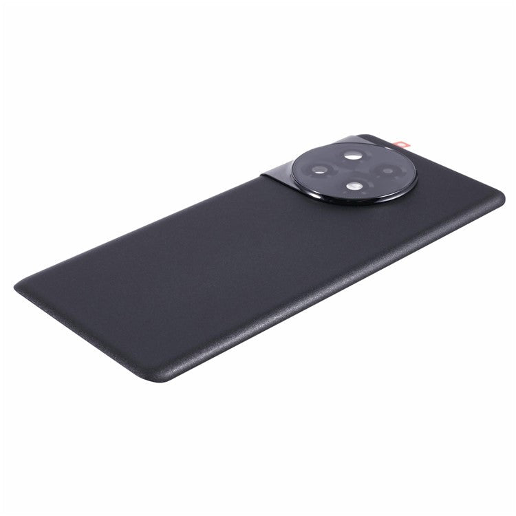 For OnePlus Ace 2 5G OEM Battery Housing with Adhesive Sticker + Camera Lens Cover - Black