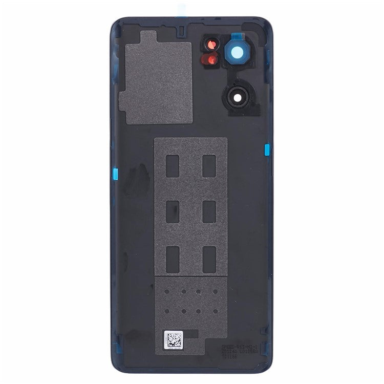 For OnePlus Nord CE 2 5G OEM Battery Housing with Adhesive Sticker + Camera Lens Cover - Grey