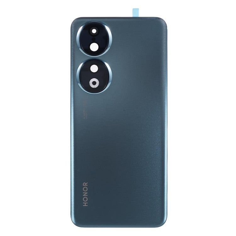 For Honor 90 REA-AN00 REA-NX9 OEM Battery Housing with Adhesive Sticker + Camera Lens Cover - Green
