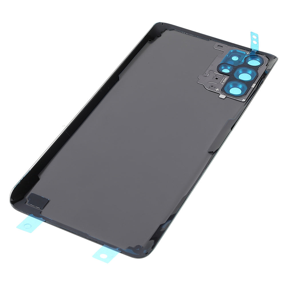 For Samsung Galaxy S20 Plus 4G G985 Battery Housing with Adhesive Sticker + Camera Lens Cover - Grey