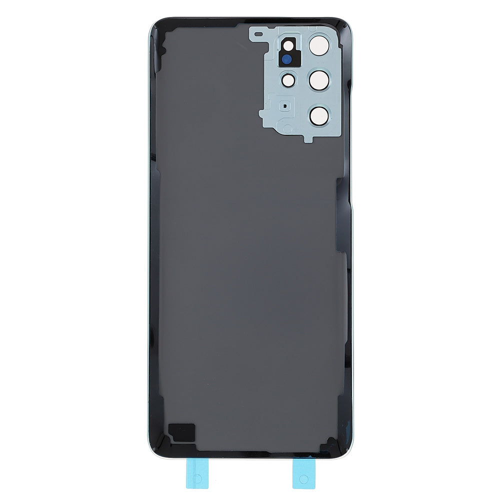 For Samsung Galaxy S20 Plus 4G G985 Battery Housing with Adhesive Sticker + Camera Lens Cover - Blue
