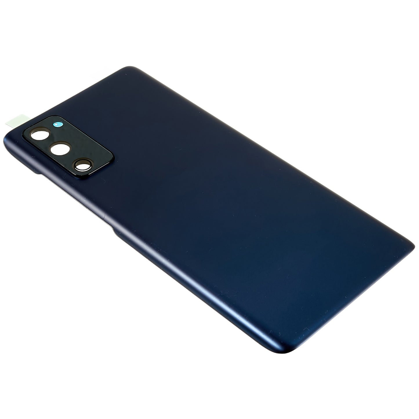 For Samsung Galaxy S20 FE G780  / S20 FE 5G G781 Battery Housing with Adhesive Sticker + Camera Lens Cover (without Logo) - Blue