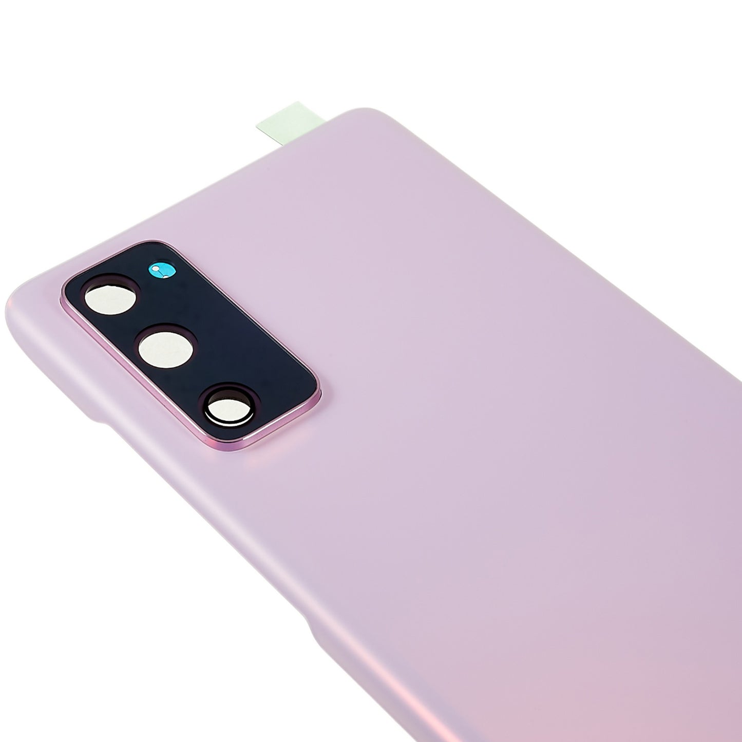 For Samsung Galaxy S20 FE G780  / S20 FE 5G G781 Battery Housing with Adhesive Sticker + Camera Lens Cover (without Logo) - Pink
