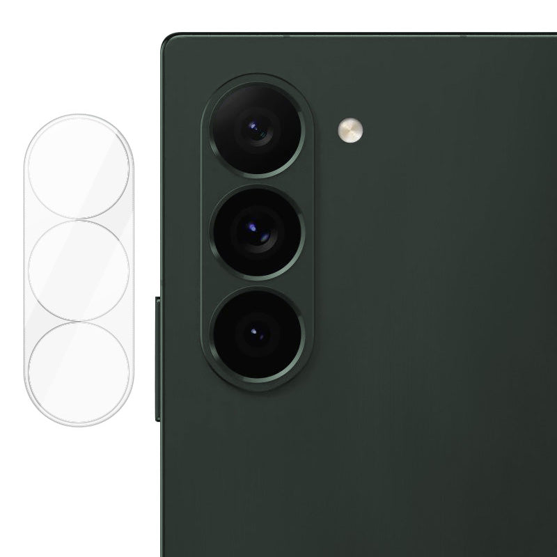 IMAK For Samsung Galaxy Z Fold6 5G Rear Lens Film + Acrylic Lens Cap Tempered Glass Rear Camera Lens Protectors