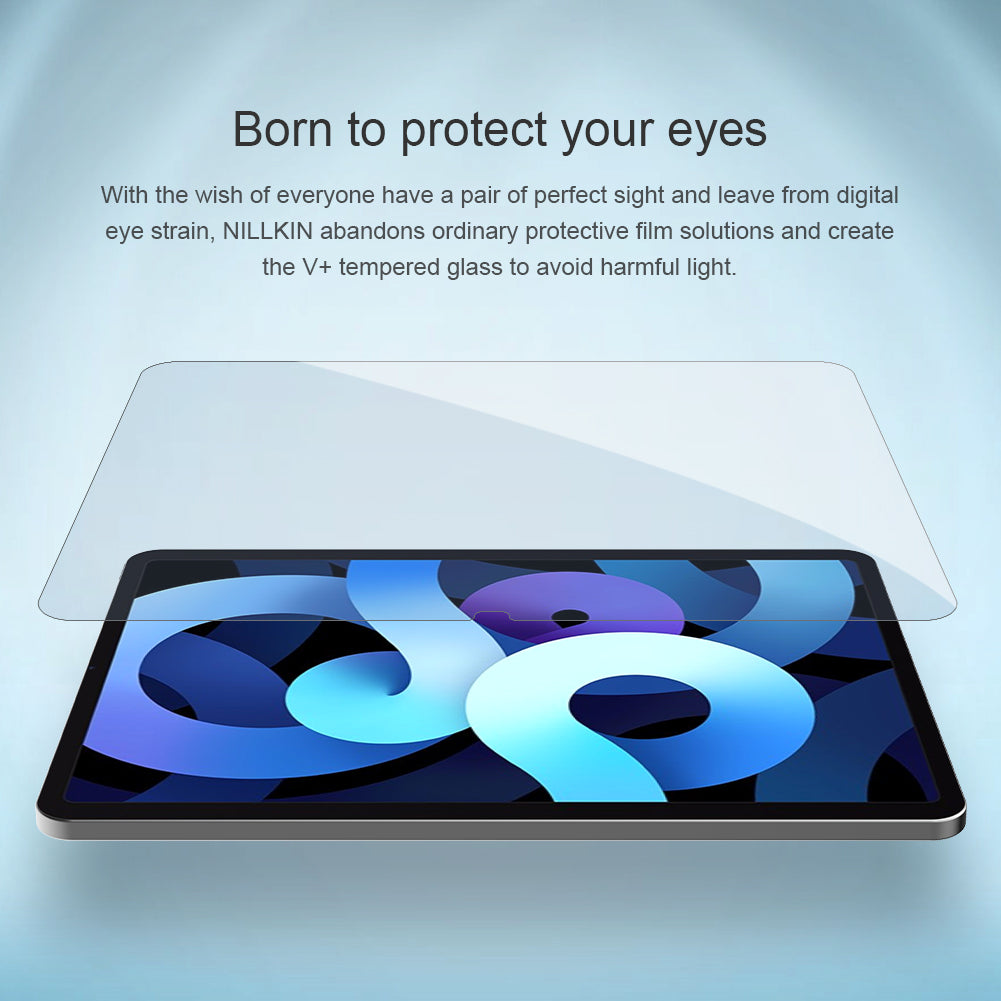 NILLKIN V+ For iPad Air 11 (2024) Screen Protector Clear Anti-blue-ray AGC Glass Film