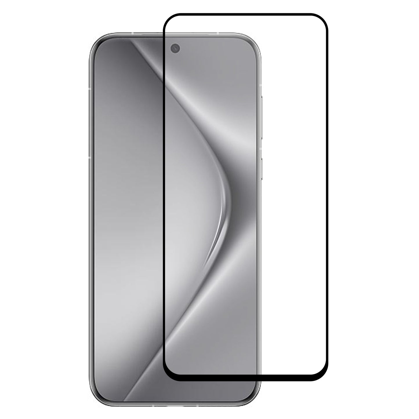For Huawei Pura 70 Screen Protector Silk Printing Full Glue Tempered Glass Film