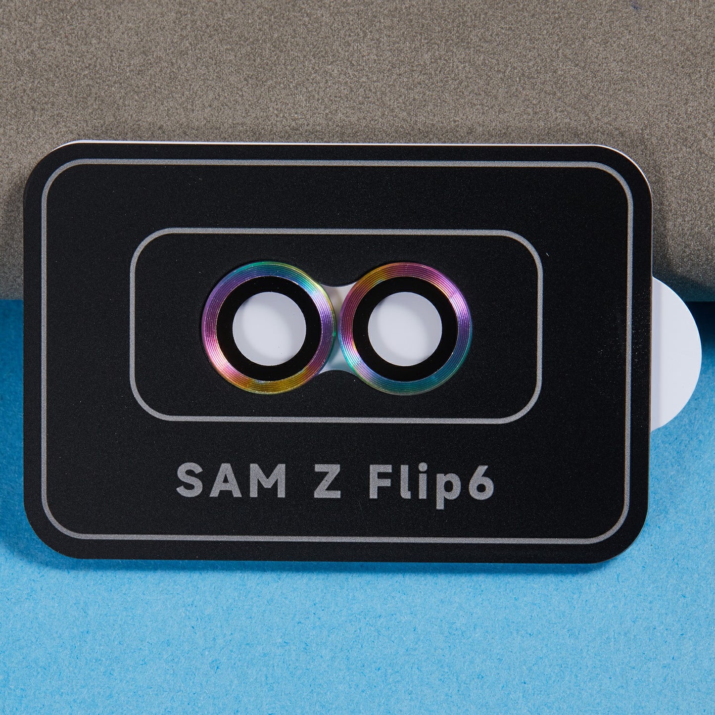 For Samsung Galaxy Z Flip6 5G Camera Lens Protector Precise Positioning Individual Lens Film Set - Colorful