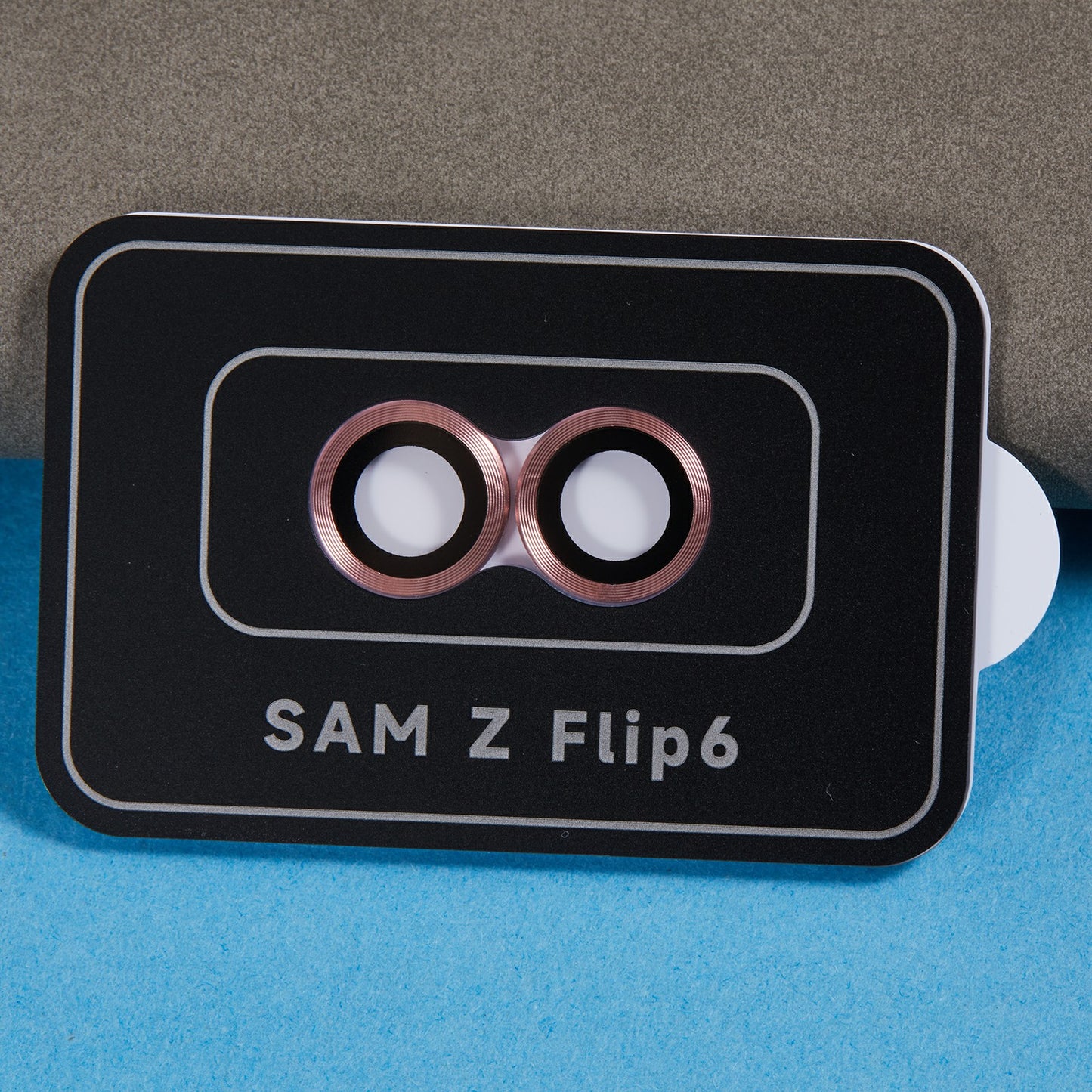 For Samsung Galaxy Z Flip6 5G Camera Lens Protector Precise Positioning Individual Lens Film Set - Pink