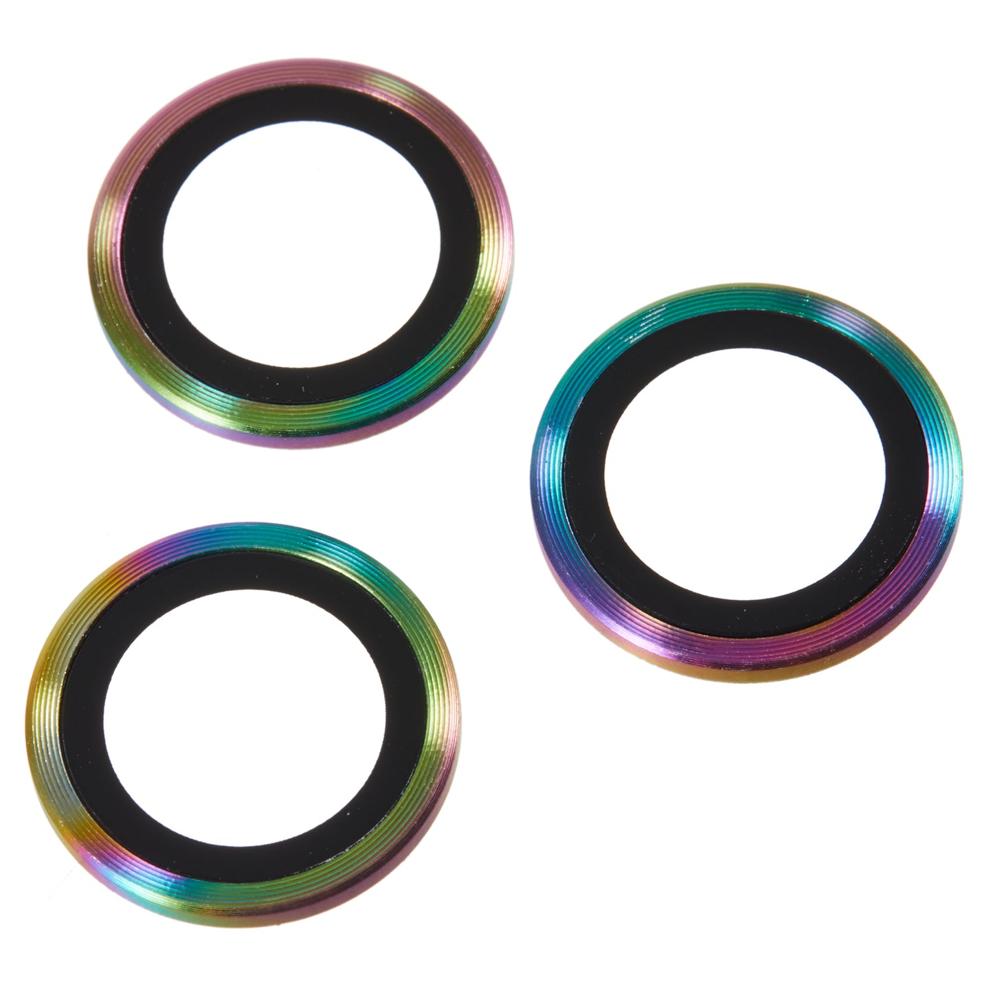 For Samsung Galaxy Z Fold6 5G Camera Lens Protector Set Precise Positioning Individual Lens Film - Colorful