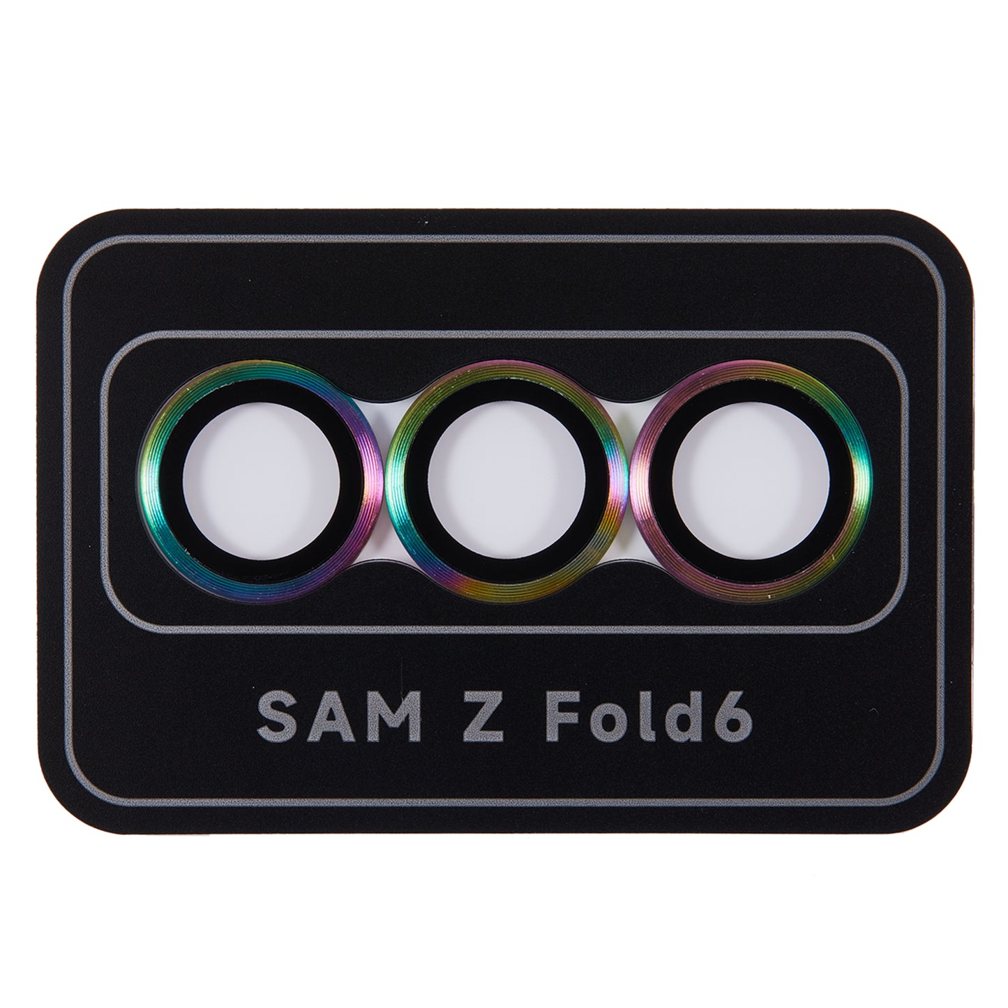 For Samsung Galaxy Z Fold6 5G Camera Lens Protector Set Precise Positioning Individual Lens Film - Colorful