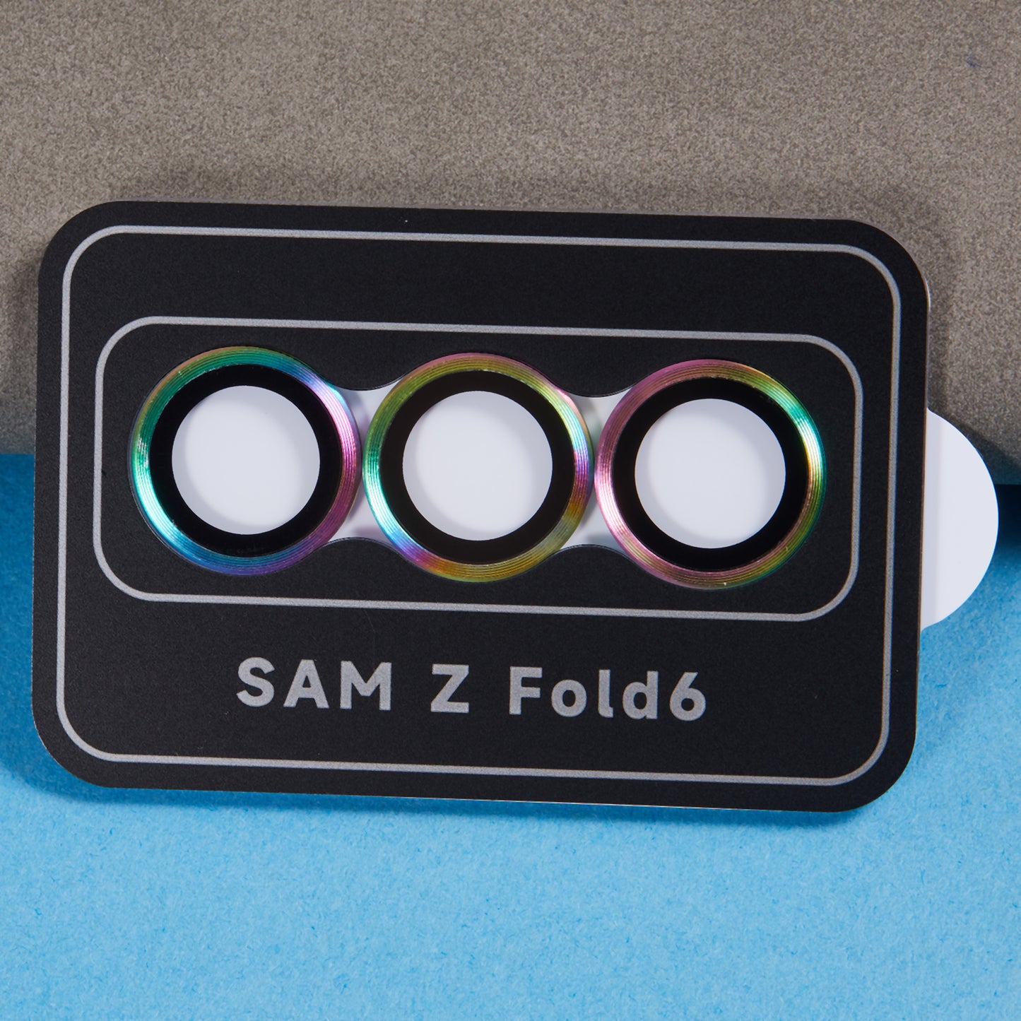 For Samsung Galaxy Z Fold6 5G Camera Lens Protector Set Precise Positioning Individual Lens Film - Colorful