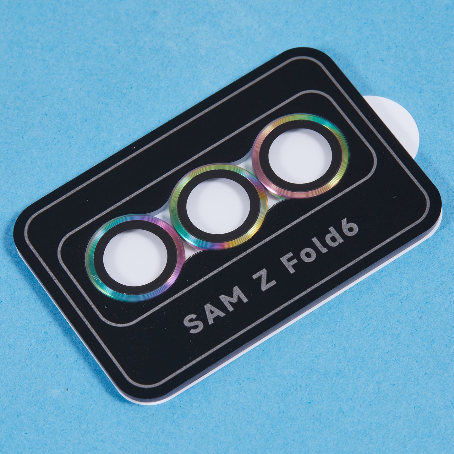 For Samsung Galaxy Z Fold6 5G Camera Lens Protector Set Precise Positioning Individual Lens Film - Colorful