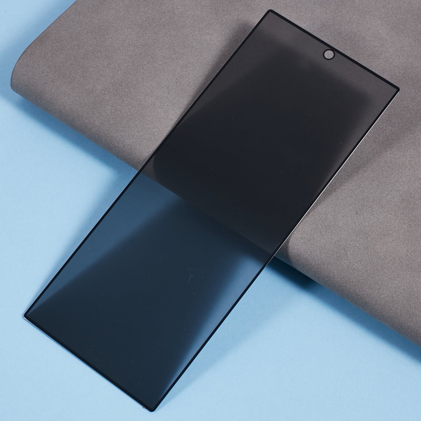 For Samsung Galaxy Z Fold6 5G Anti-Spy Screen Protector Silk Printing Tempered Glass Full Glue Film