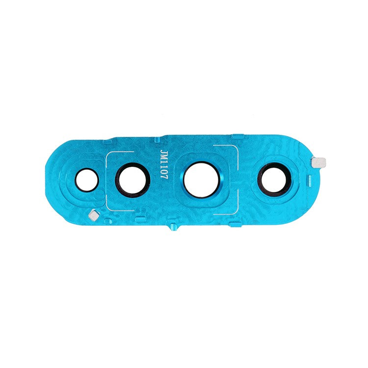 OEM Back Camera Lens Ring Cover with Glass Lens for Huawei nova 6 4G Version - Blue
