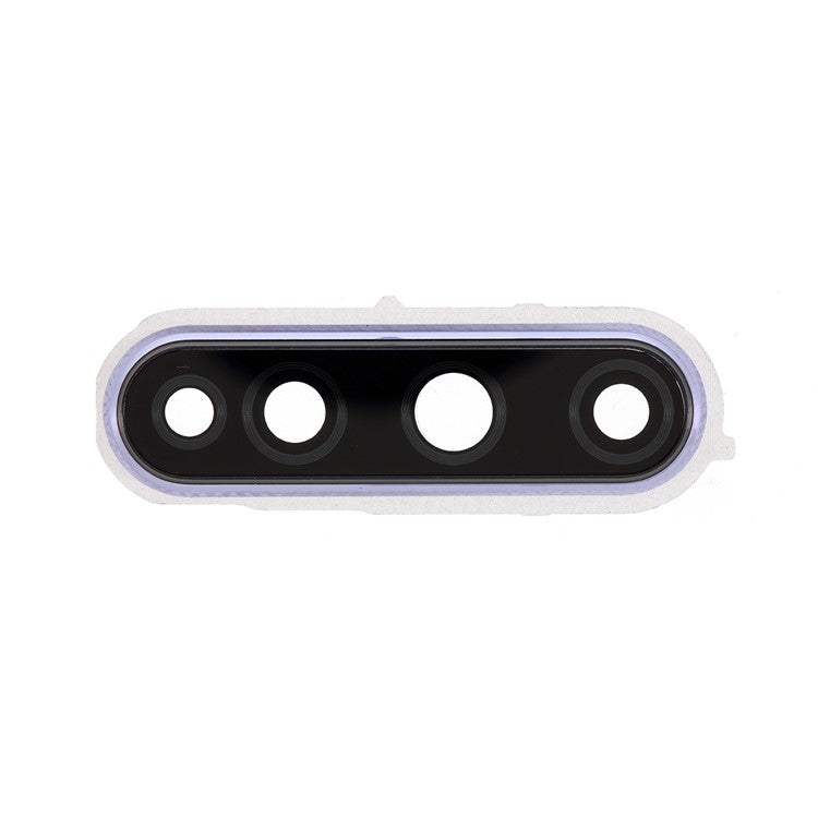 OEM Back Camera Lens Ring Cover with Glass Lens for Huawei nova 6 4G Version - Purple