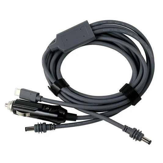 10m For Starlink Space-X Mini 3-in-1 Type-C Cigarette Lighter Car Charger Power Cord