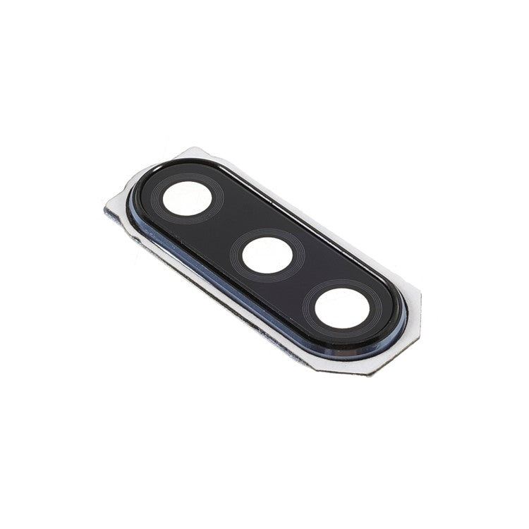 OEM Back Rear Camera Lens Ring Cover with Glass Lens Replacement with Glass Lens for Sony Xperia 5 - Blue