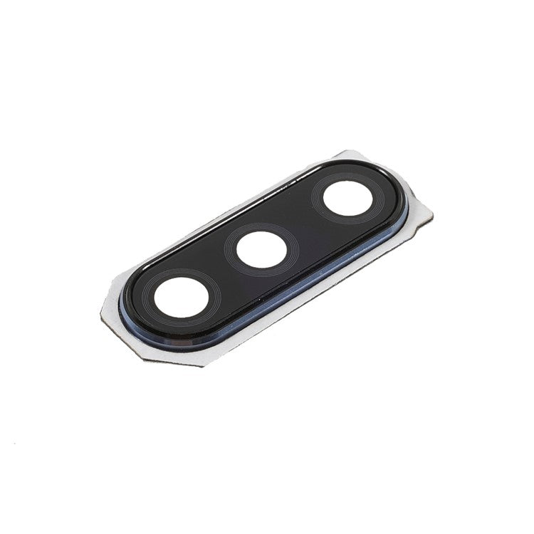 OEM Back Rear Camera Lens Ring Cover with Glass Lens Replacement with Glass Lens for Sony Xperia 5 - Blue