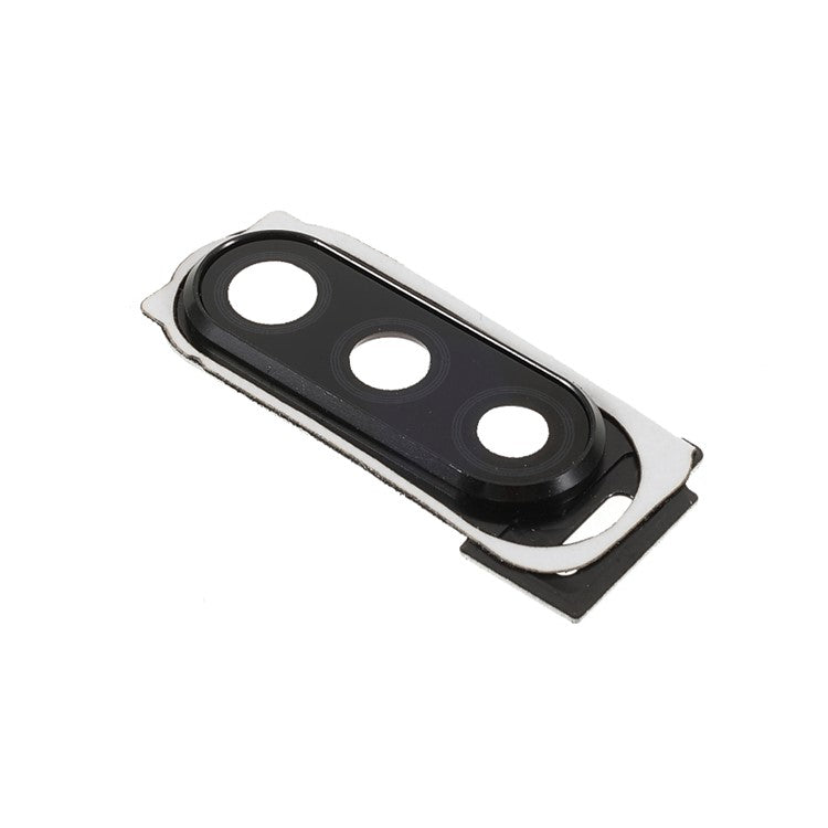 OEM Back Camera Lens Ring Cover with Glass Lens for Sony Xperia 10 II - Black