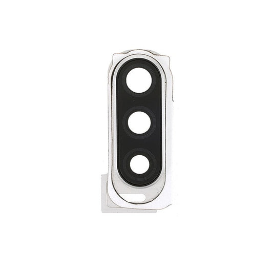 OEM Back Camera Lens Ring Cover with Glass Lens for Sony Xperia 10 II - White
