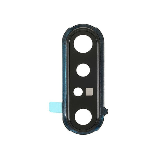 OEM Rear Camera Lens Ring Cover Part with Glass Lens for Sony Xperia 1 II - Black