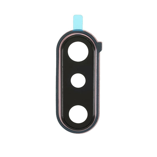 OEM Rear Camera Lens Ring Cover Part with Glass Lens for Sony Xperia 5 II - Pink