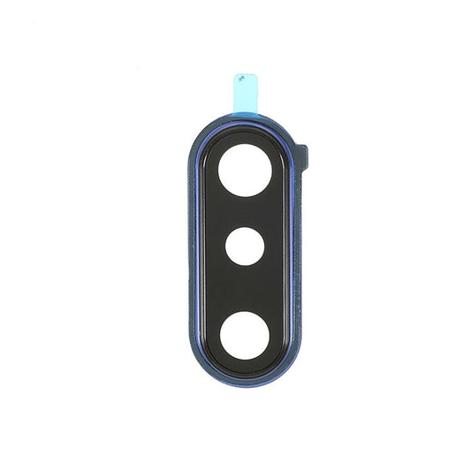 OEM Rear Camera Lens Ring Cover Part with Glass Lens for Sony Xperia 5 II - Blue